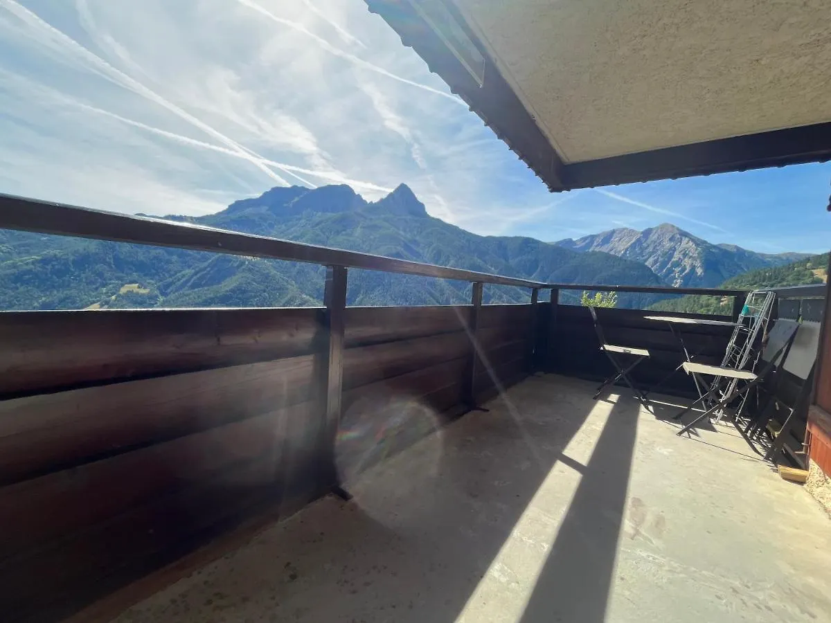 Studio Avec Magnifique Vue Montagne - Praloup 1500 Uvernet-Fours Daire